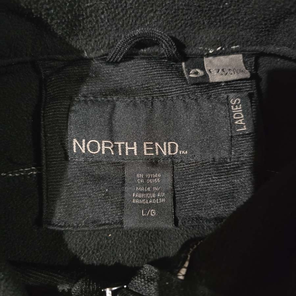 Women's Gray Softshell Jacket - Picture 2 of 2